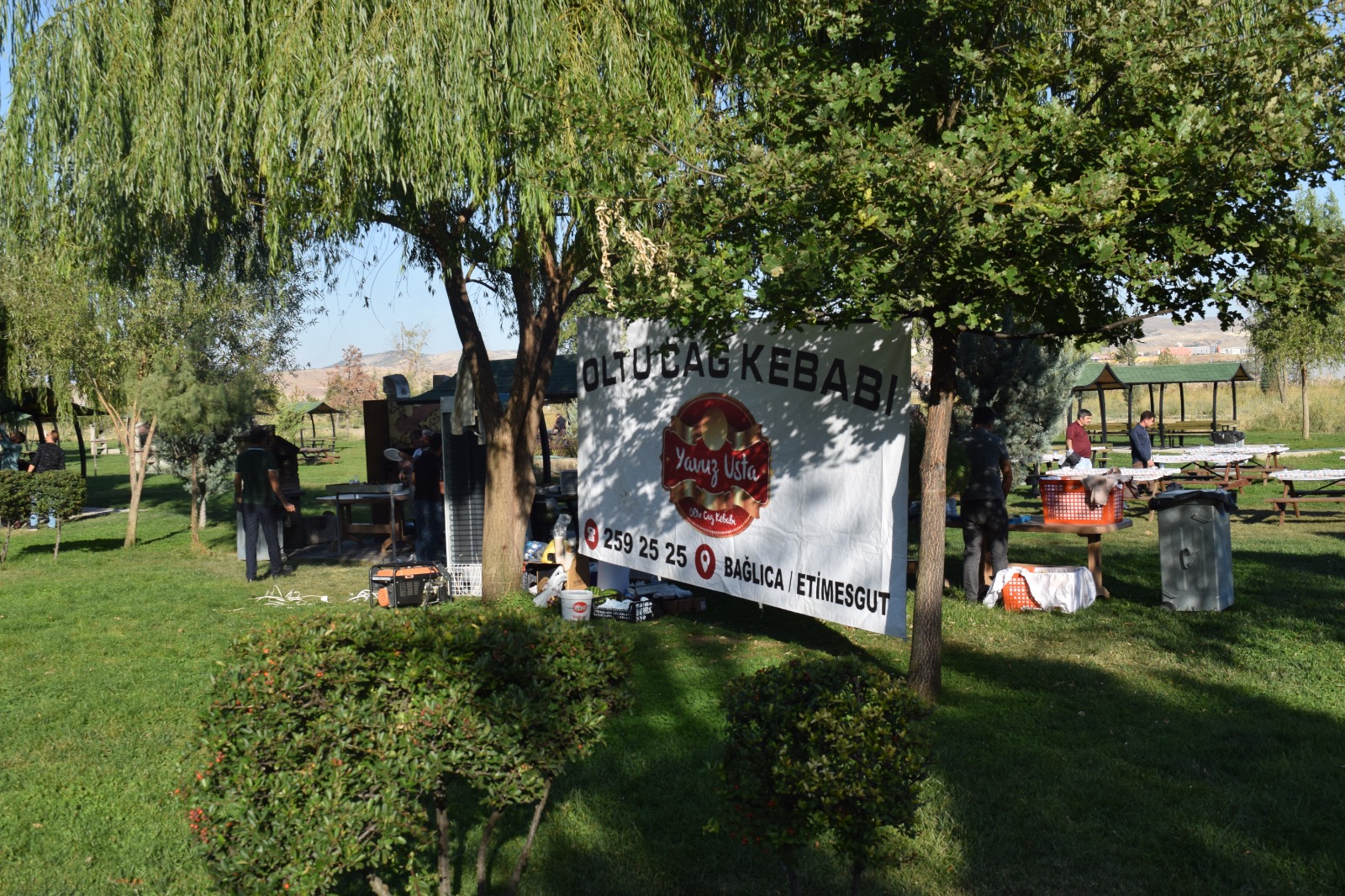 Mobil cağ kebap catering hizmeti Ankara