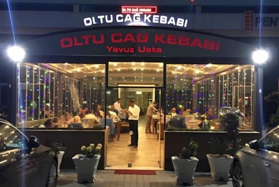 Restoranımızda geleneksel Oltu cağ kebabı lezzeti
